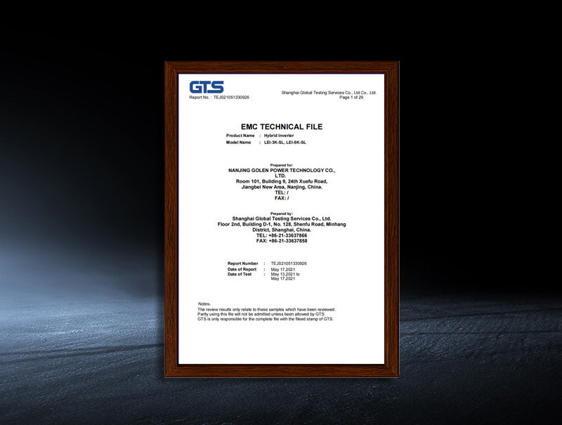 LEI-3K/5K-SL - EMC Test Report